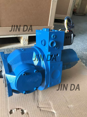 Excavator Doosan DH55-7 DH55-V AP2D28 Hydraulic Pump / Piston Pump With Solenoid Valve