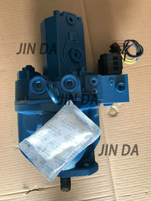Excavator Doosan DH55-7 DH55-V AP2D28 Hydraulic Pump / Piston Pump With Solenoid Valve